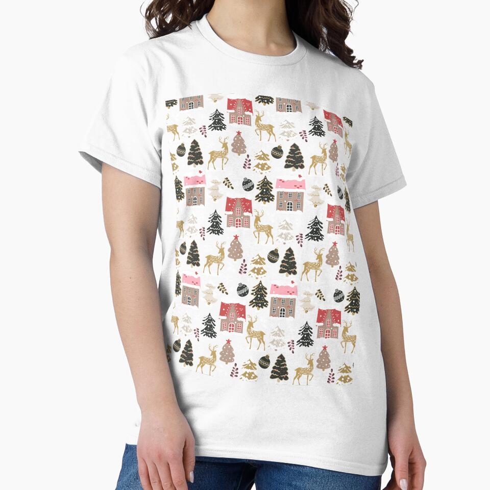 christmas pattern Christmas Deer Pattern by taogiauco
