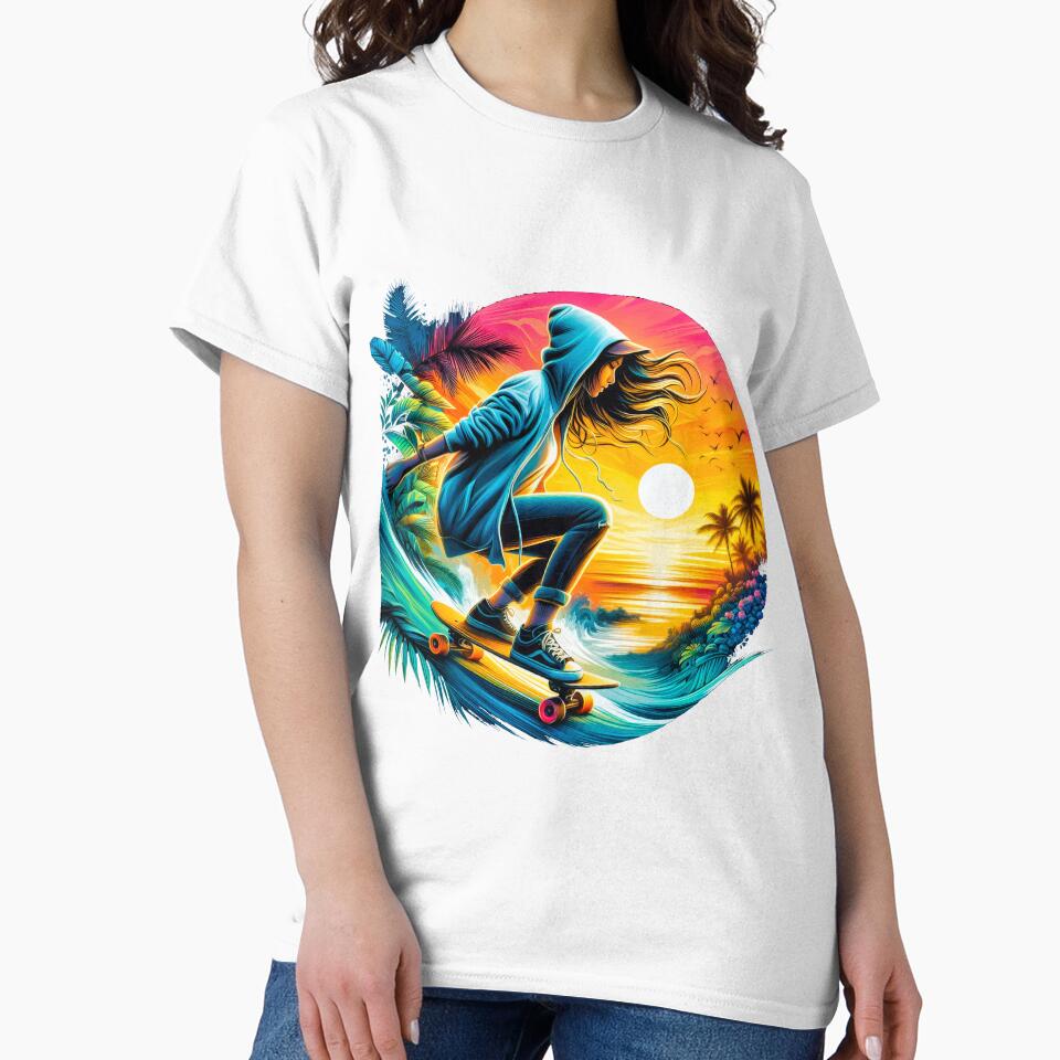 Skater Girl by NEUMANN ArtWear Boutique