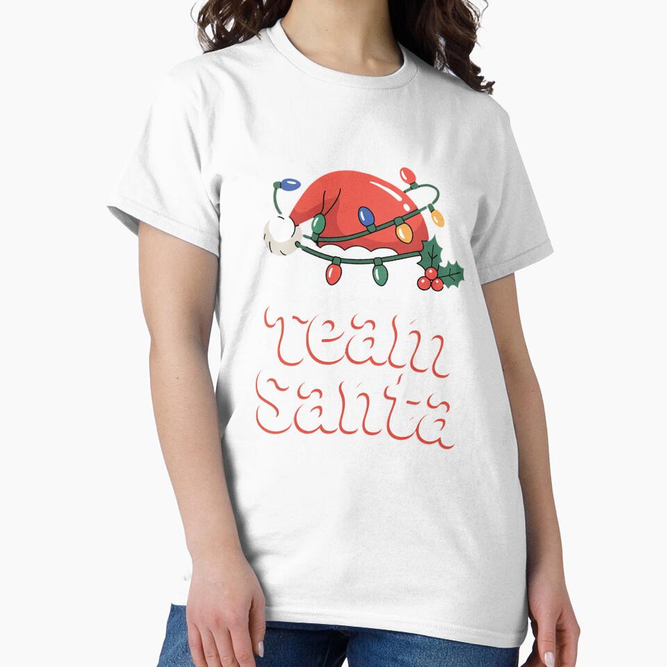 Team Santa Claus Christmas Family Matching Pajama Funny Xmas by AmparoBoyle