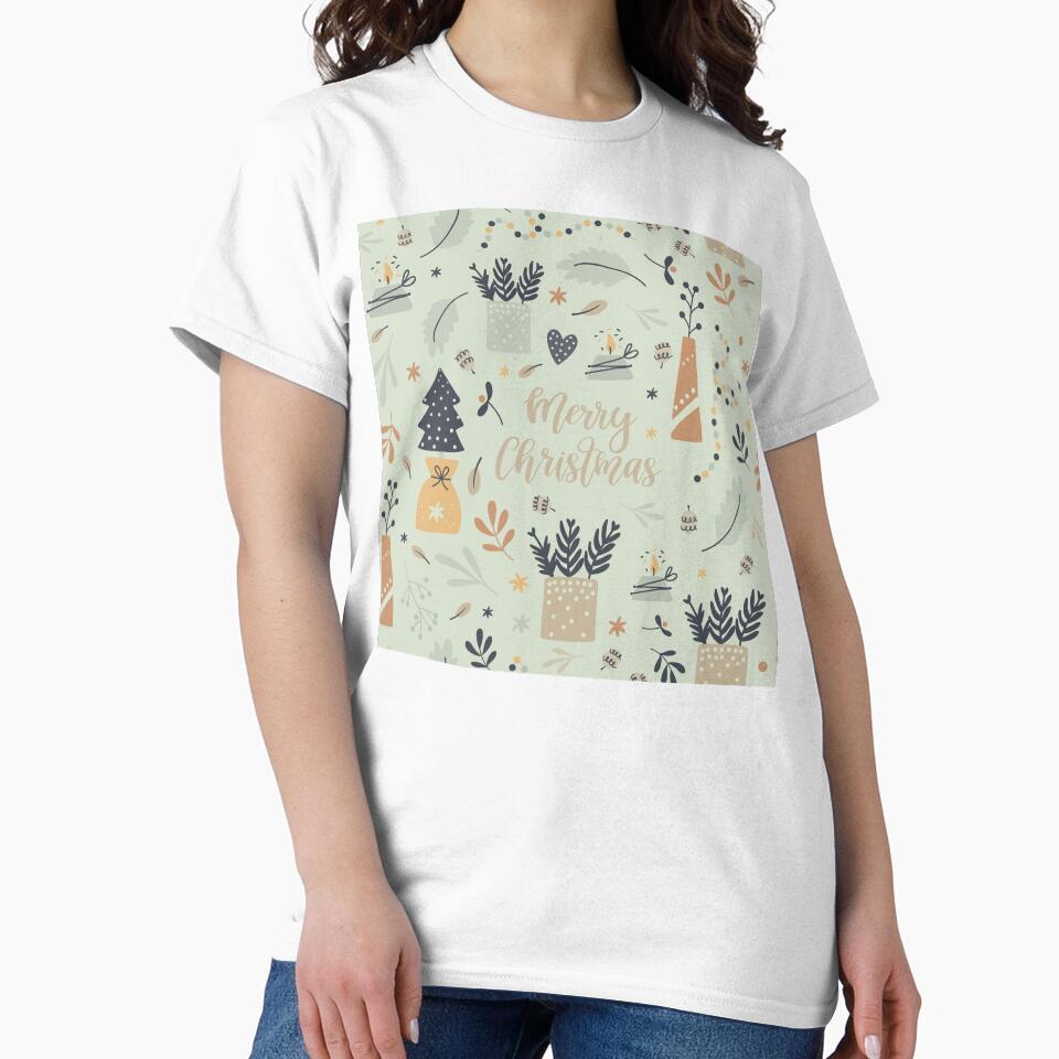 Merry Christmas Pattern by antevasinart