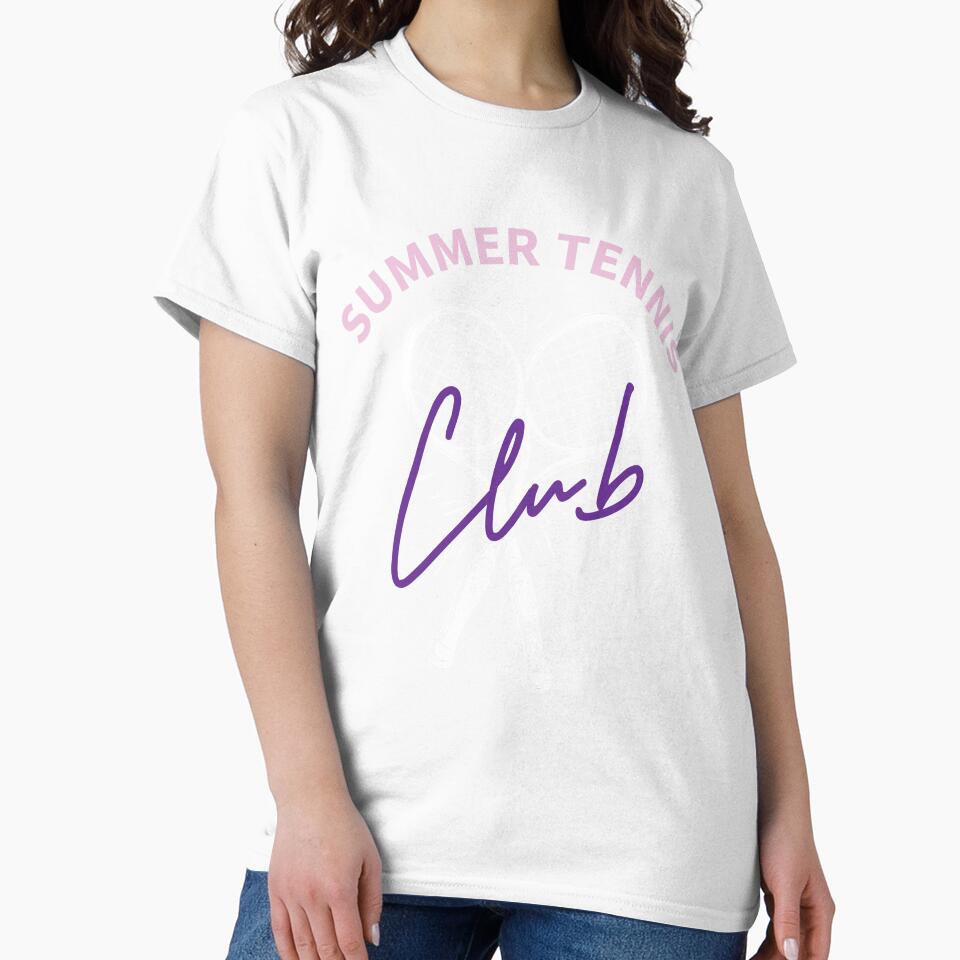 Summer Tennis Club – Retro Sport Design by Olhapro