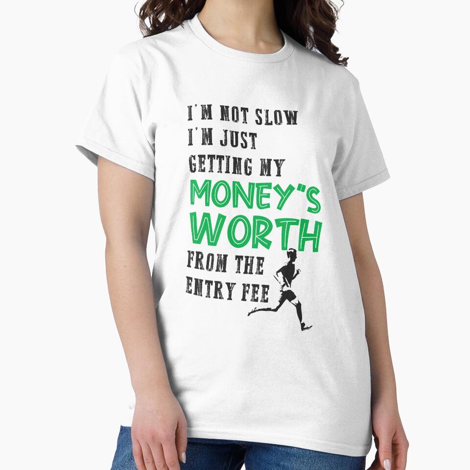 Im not slow cross country marathon runner track running by hadleydesigns