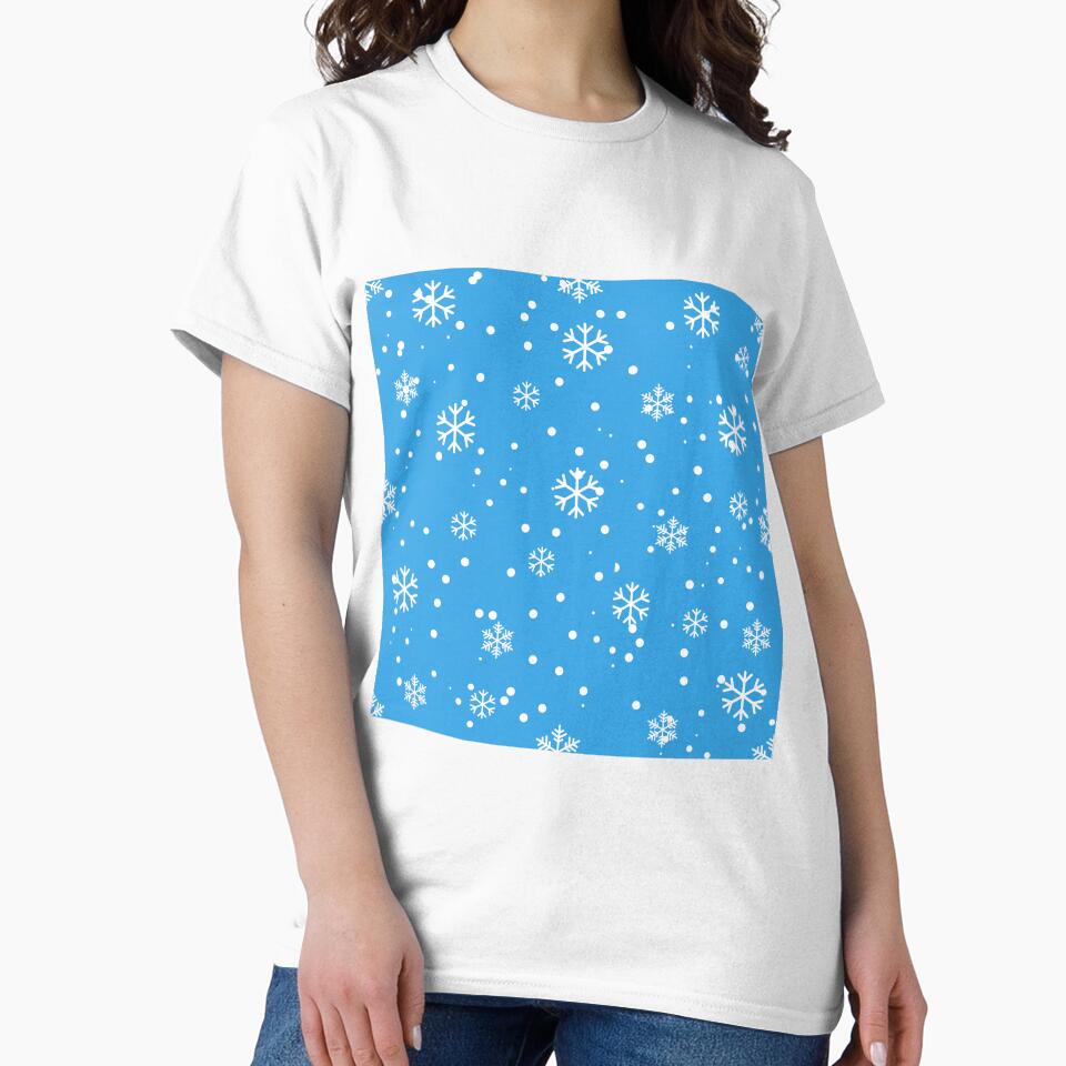 Snowflakes Pattern For Christmas by Trisha Banlasan