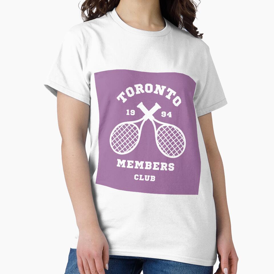 Toronto Tennis Members Club 1994 Purple White by art-by-harmonie