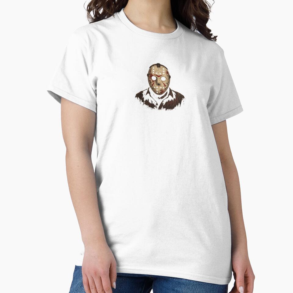 Silent Mask of Fear – Retro Horror Jason Design by BlackStarShop77
