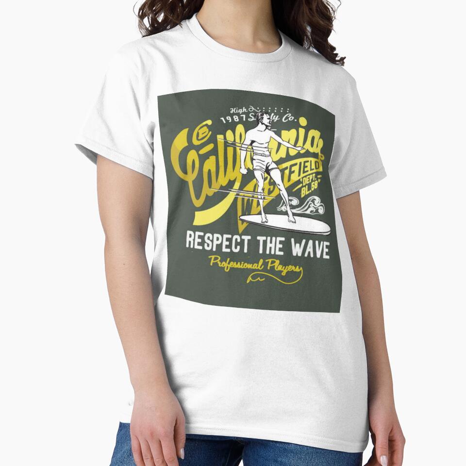 California Surf Club – Respect the Wave by TeesHearts100