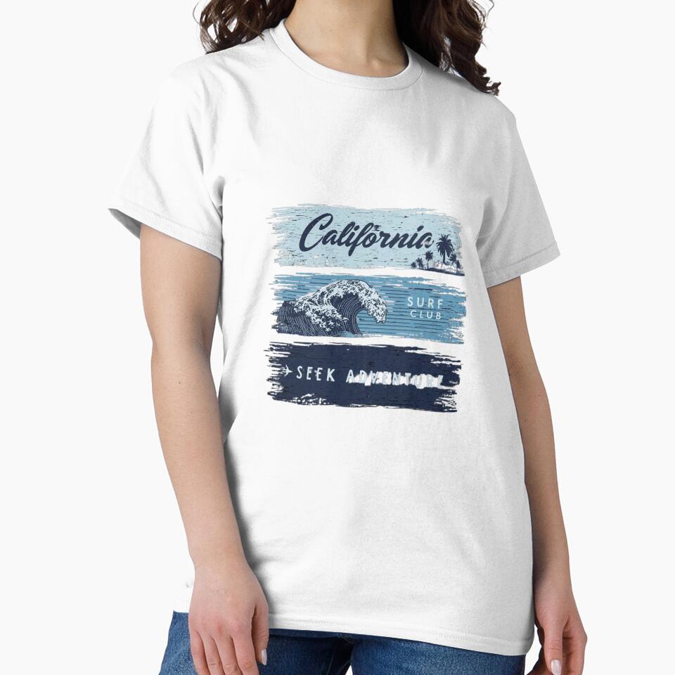 California Surf Club - Vintage Bear & Surfboard Graphic by PACS0011