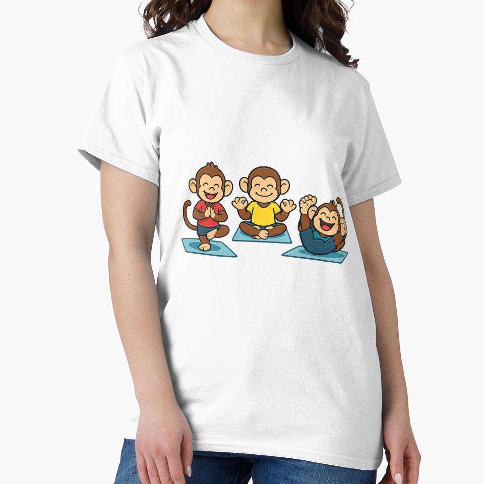 Monkey yoga meditation by JamesDunican