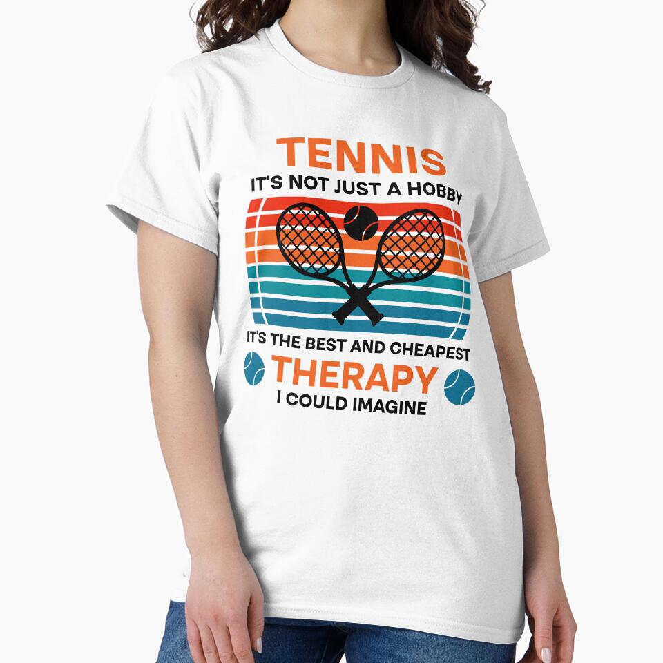Tennis - The Best & Cheapest Therapy Retro Tennis by Rami Khalifah