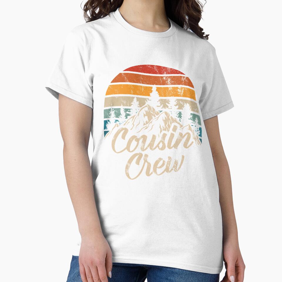 Cousin Crew Camping Outdoor Sunset Summer Camp by MatthewBateman