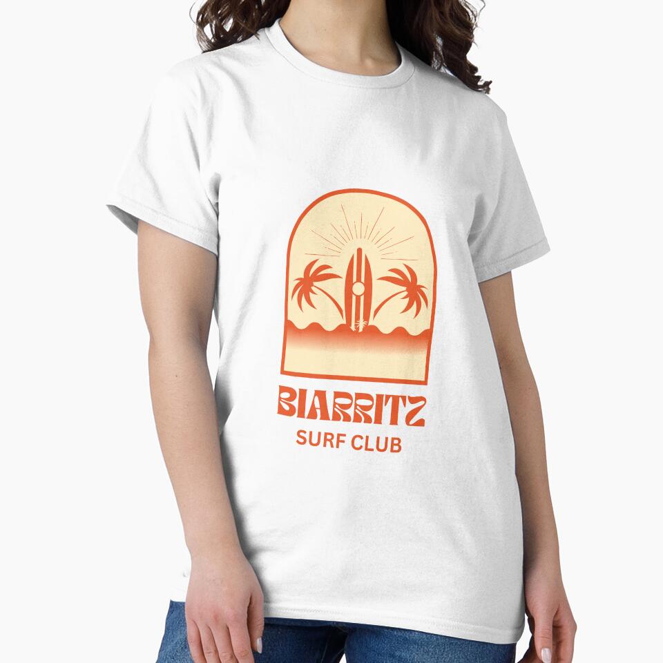 Biarritz Surf Club Retro design by RetroDesignsNW