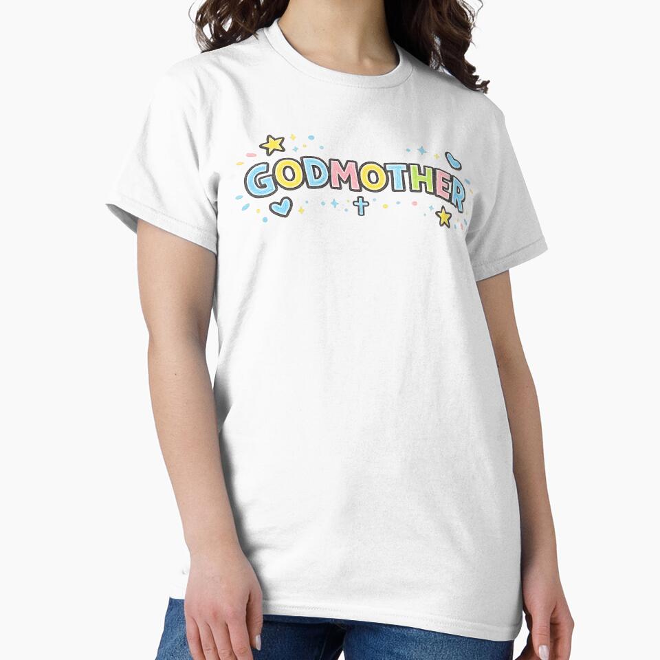 Godmother - Childlike Crayon Lettering Art by LEFTERIS-DESIGN
