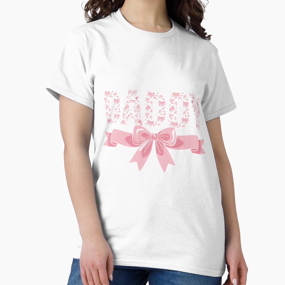 Daddy Birthday Squad Matching Coquette Bow Family Party by RonnasJackson