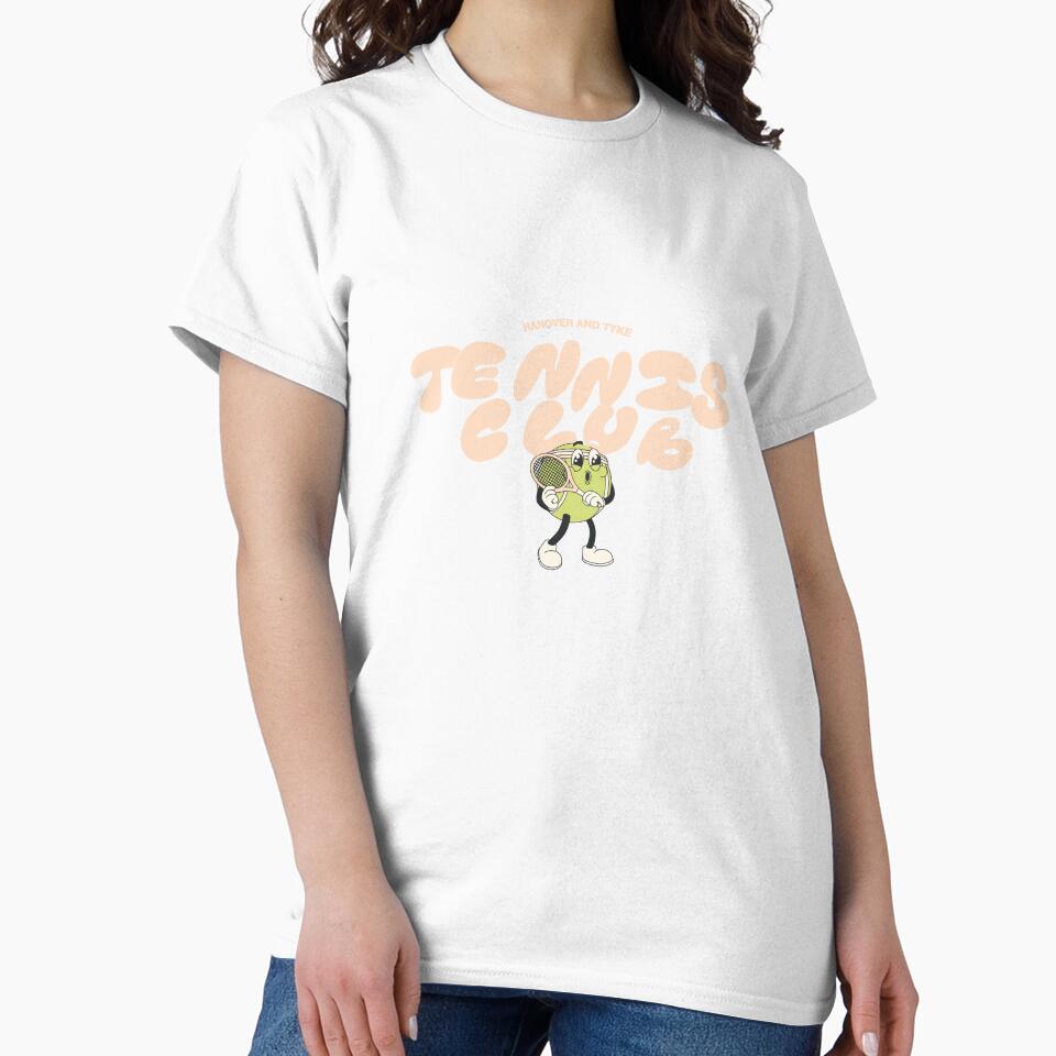 Hanover and Tyke Tennis Club | Retro Cartoon Tennis Ball Design by BOSSDOT