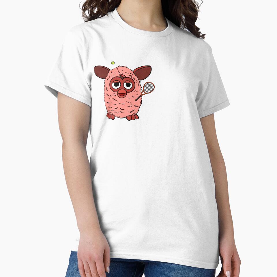 Cherry Red Tennis Player Furby by Animals-by-JB
