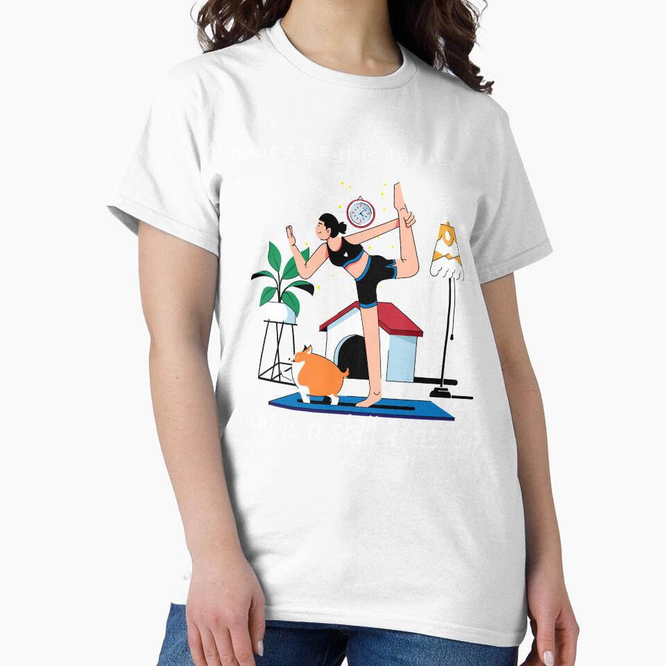 peace begins in nature T-SHIRT by Shirtmart1