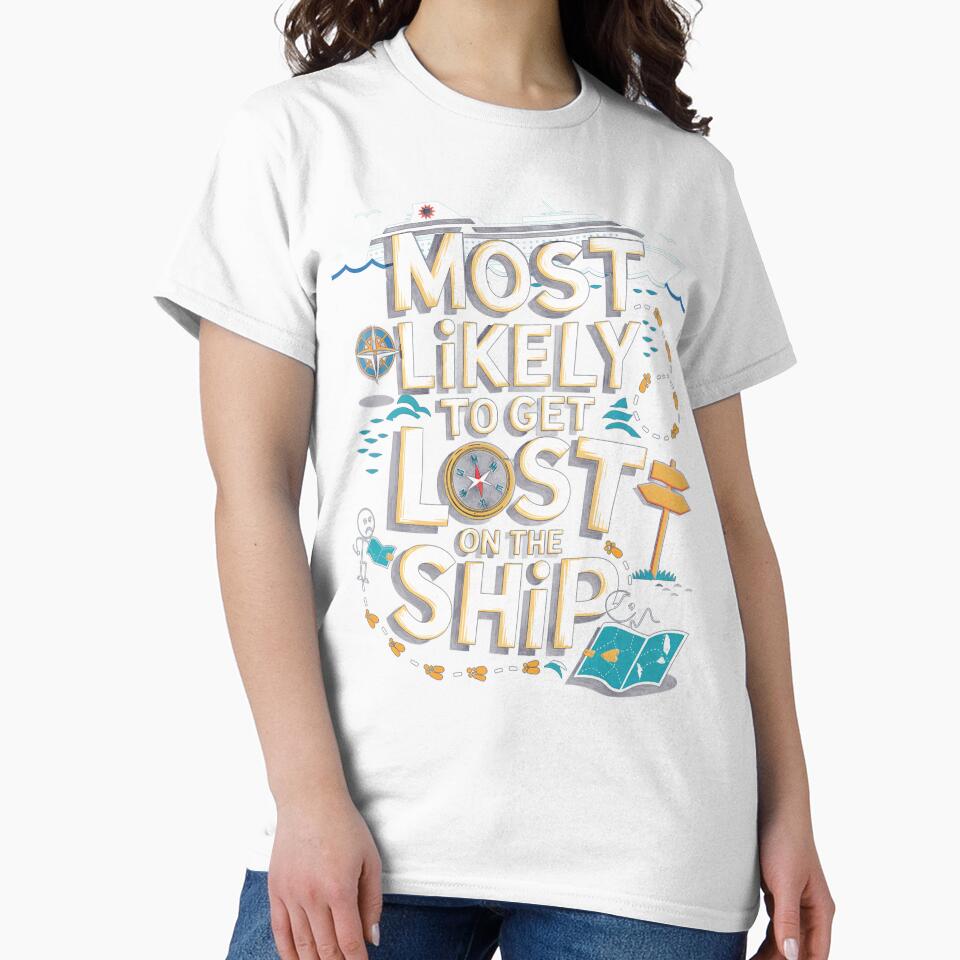 Matching Family Cruise 2025 Most Likely To Get Lost On The Ship by Nicole Creates