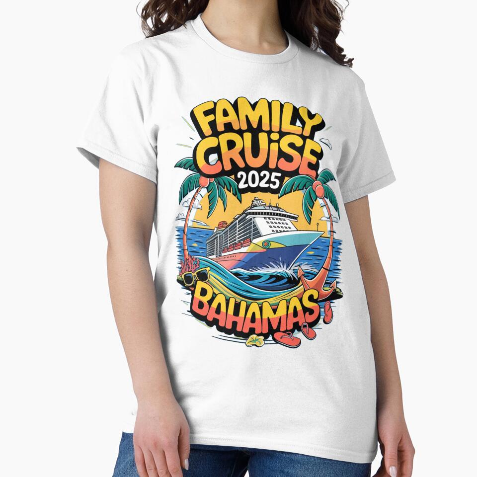 Matching Family Cruise 2025 Bahamas Family Reunion by Nicole Creates
