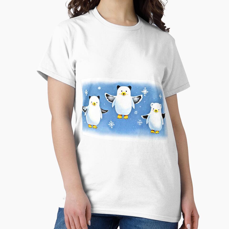 Cute Winter Animal Pattern - Funny Holiday by Earth Nature Creations