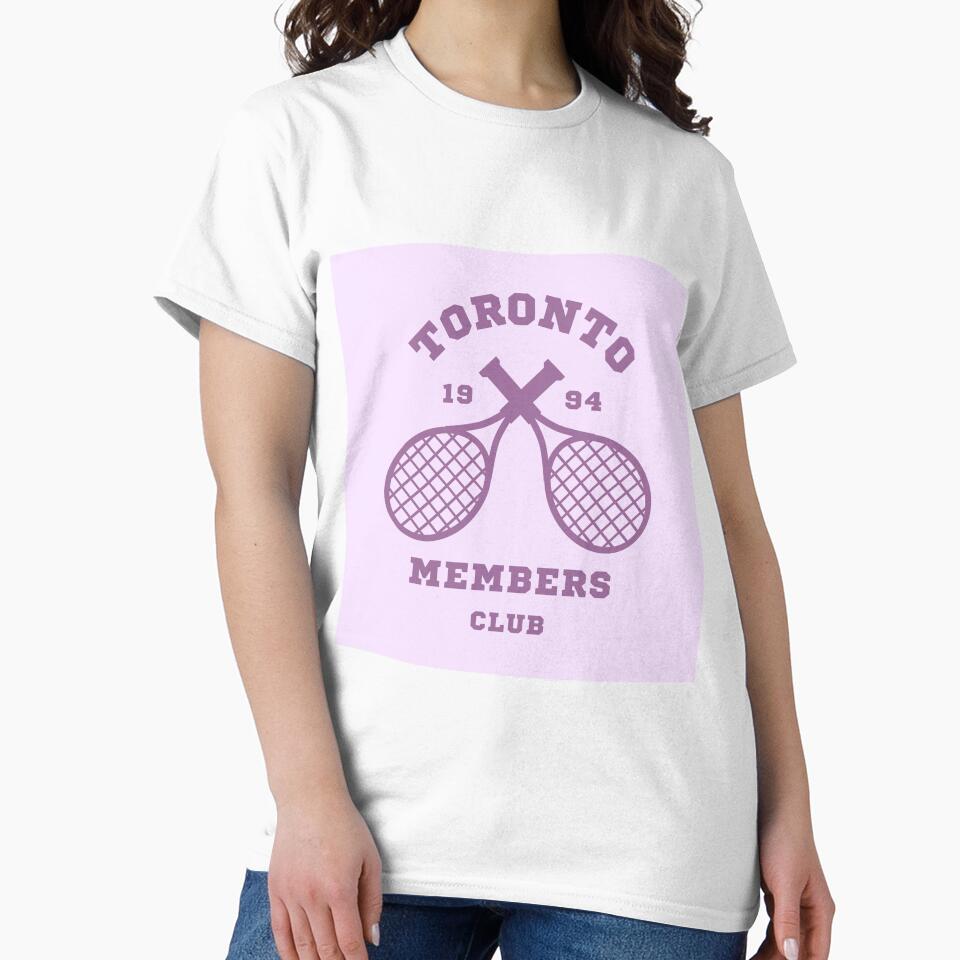 Toronto Tennis Members Club 1994 Purple Pink Lavender by art-by-harmonie
