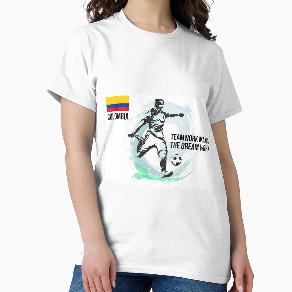 Columbian Footballer Kicking the Football - Football by cravingmart