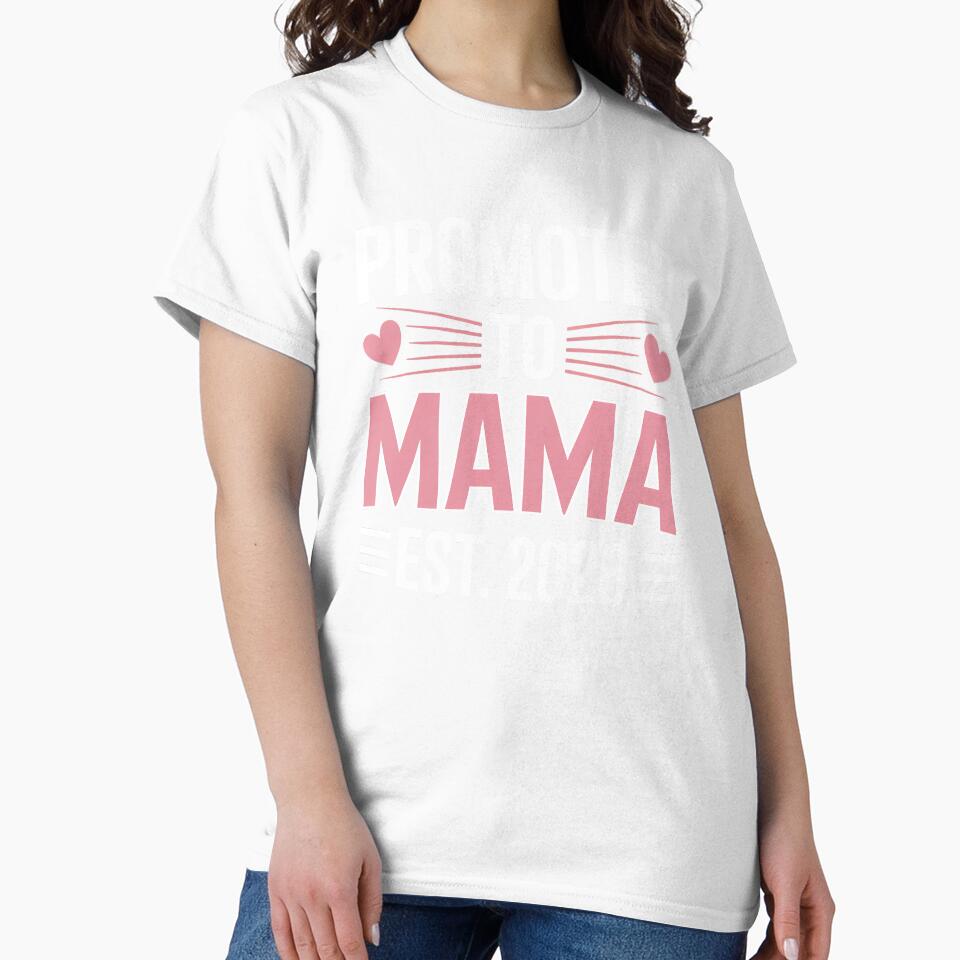 Promoted To Mama Est 2026 New Mom Gift First Time Mom by Say It With Ink