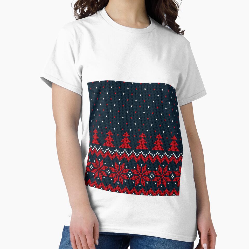 Beautiful Christmas Snow Pattern Santa Pattern For Christmas Pattern Lovers by SeemDev786