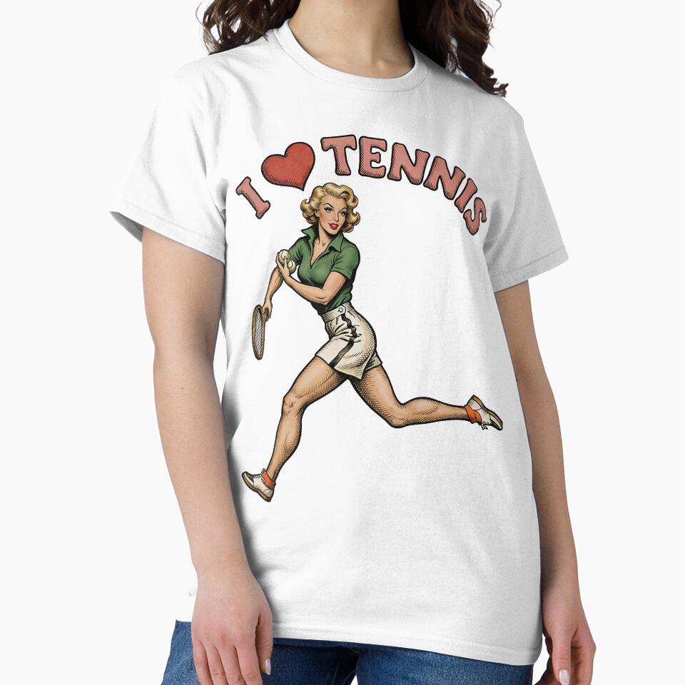 I ❤️ Tennis by graficsfx