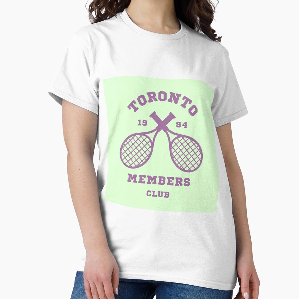 Toronto Tennis Members Club 1994 Purple Green by art-by-harmonie