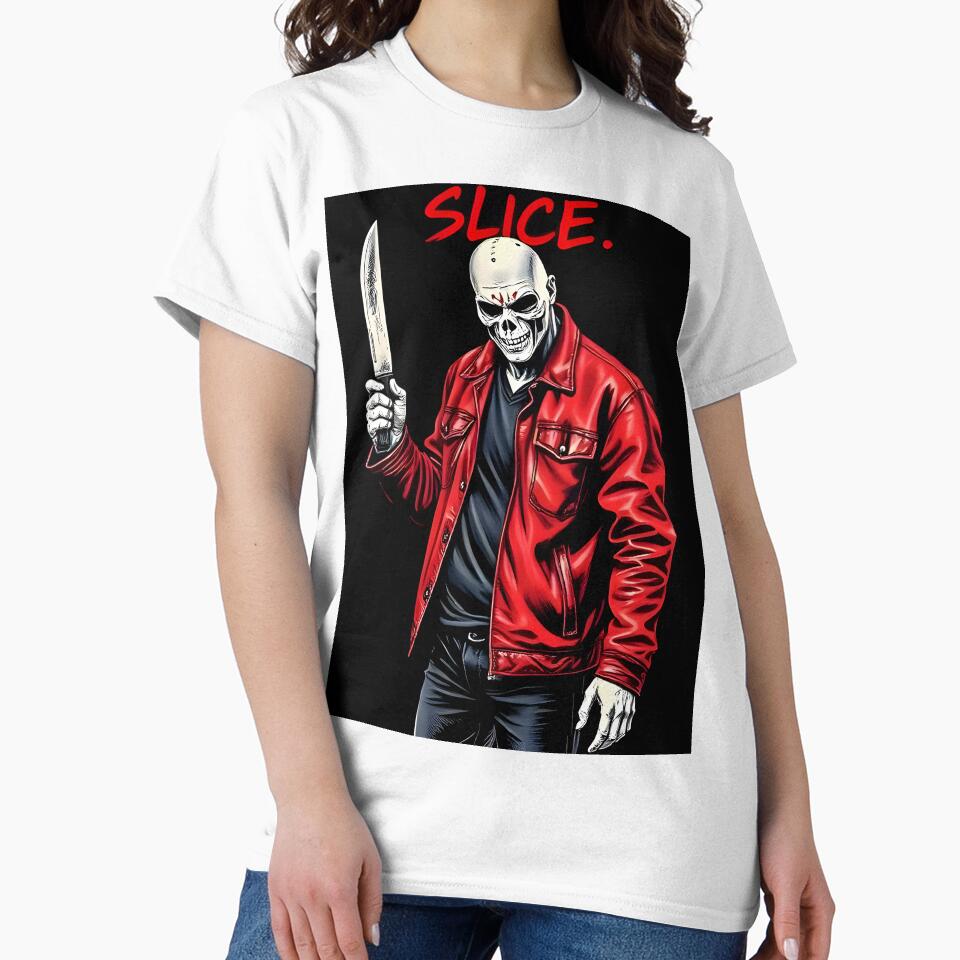 Horror Slasher T-Shirt "Slice" by Rune-Designs