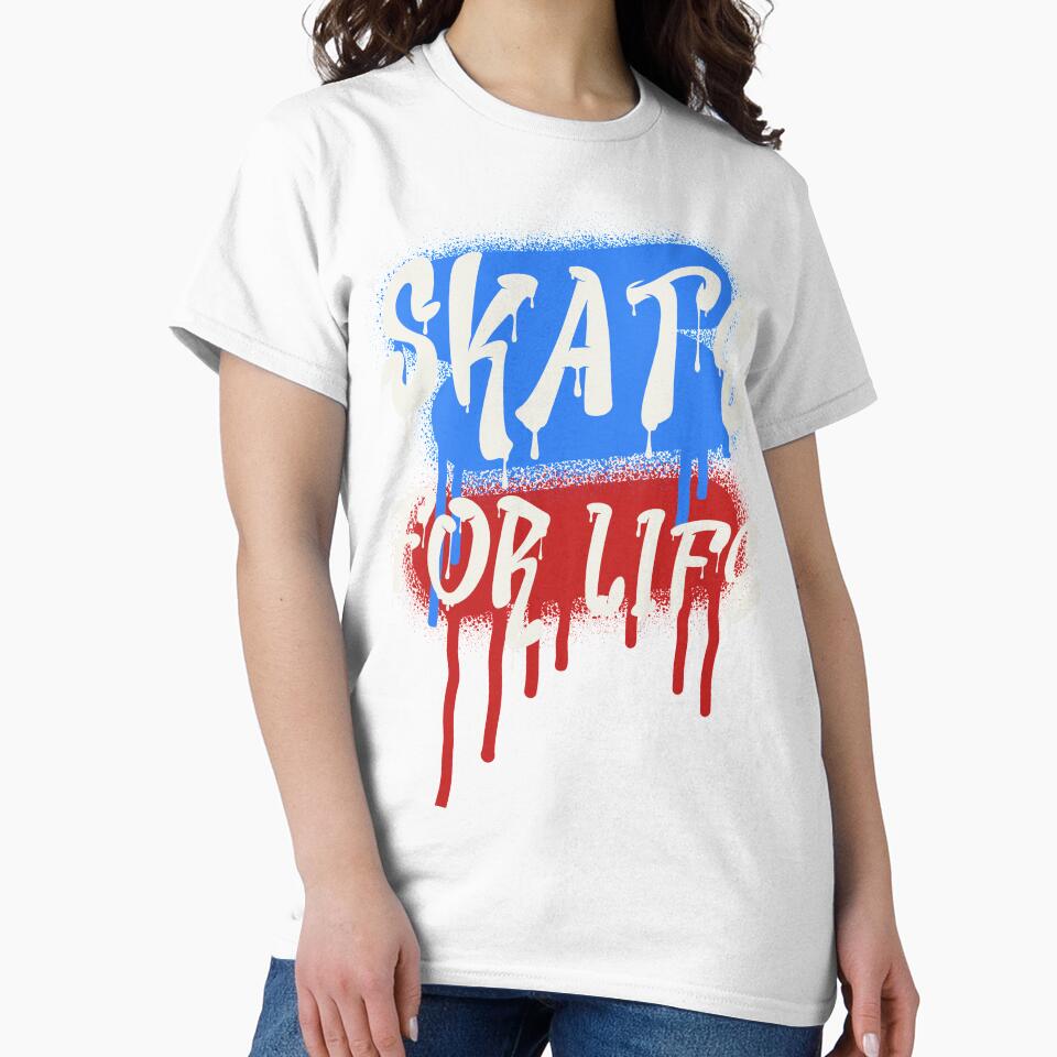 Skate For Life Graffiti Art Style by Windmill Wildflowers