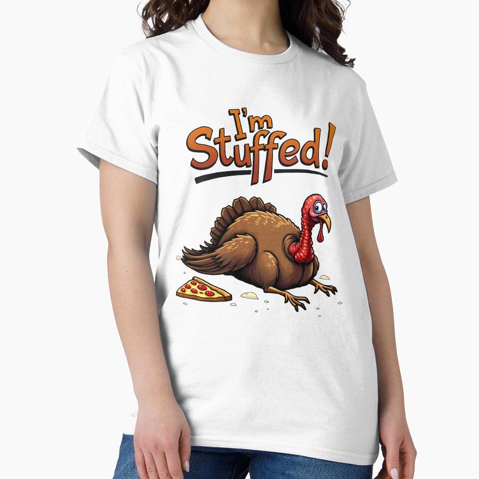 I'm Stuffed. Overeaten turkey. by twisted-dot