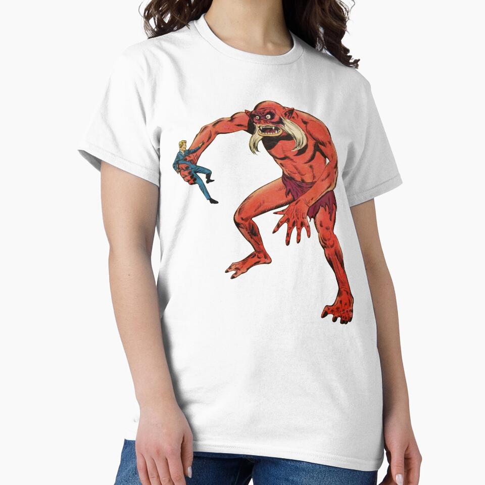 Vintage Red Ape Monster Prehistoric Monkey Gift by TheAplus
