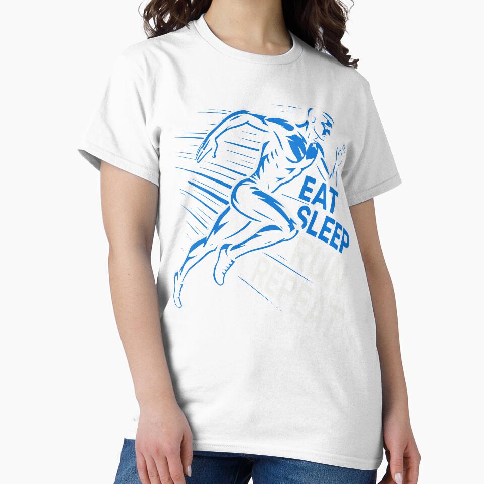 Eat Sleep Run Repeat Athlete Grind by -DEEWOLF-