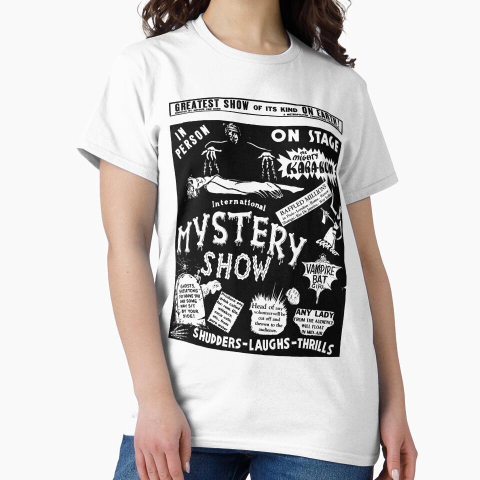 Vintage Halloween Horror Movie Midnight Spookshow by SpookshowDesign