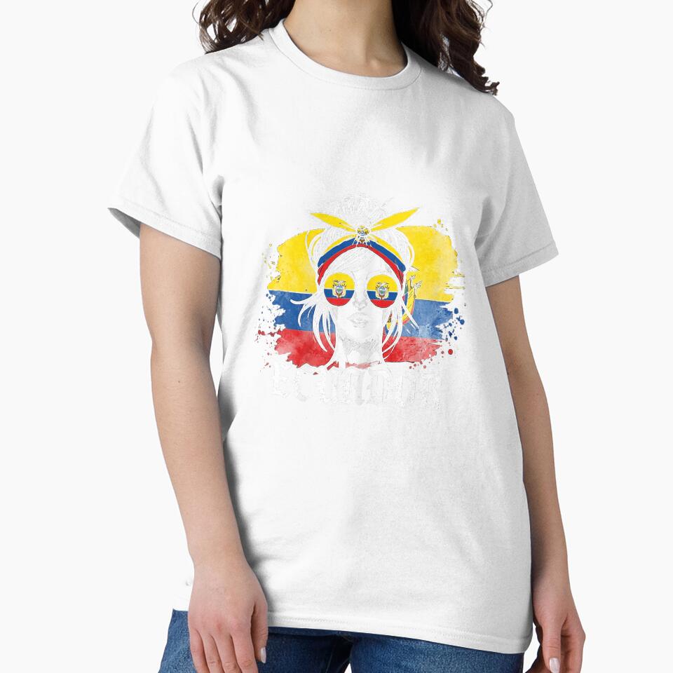 Ecuadorian Flag Pride Ecuador Messy Bun by ArleneRowe