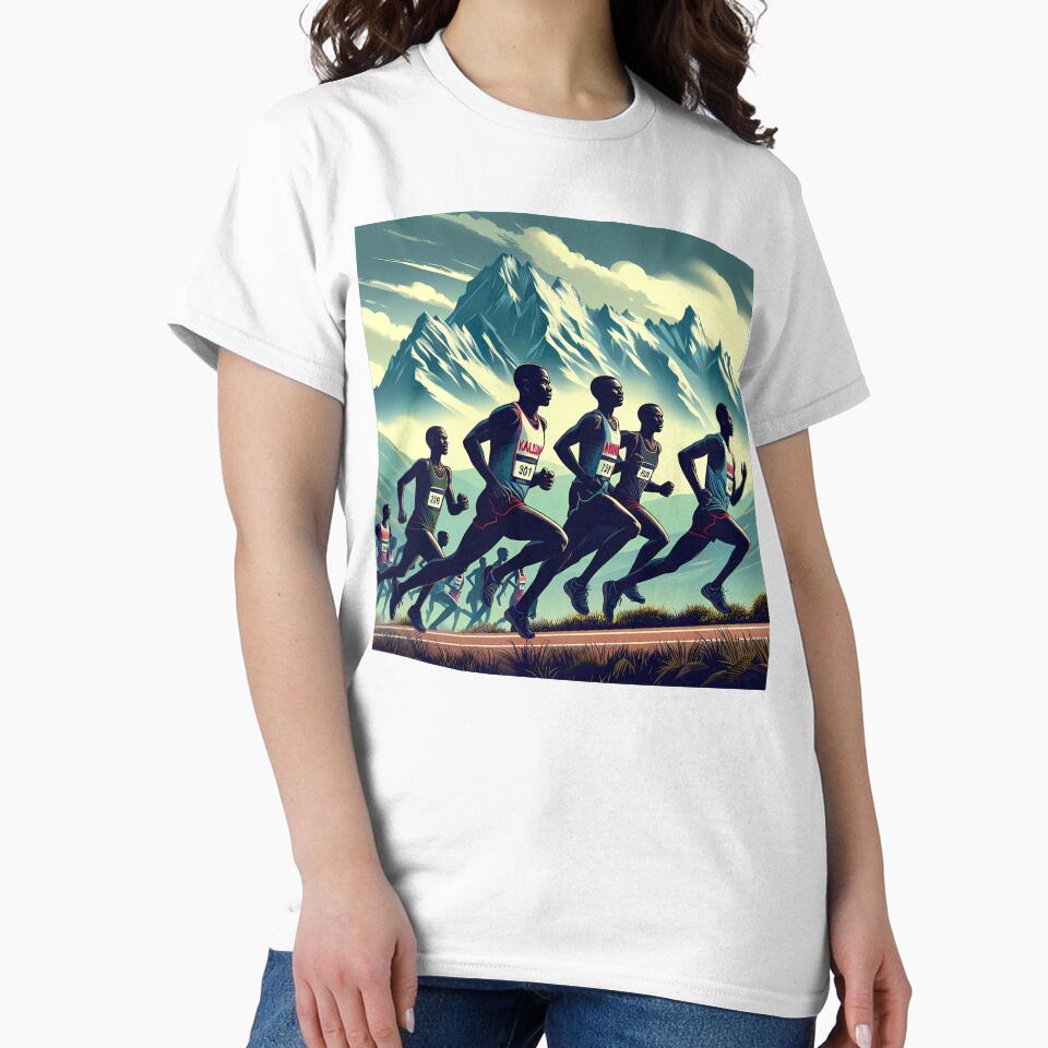 Kalenjin Runners Conquering Mountain Peaks by communedesigns