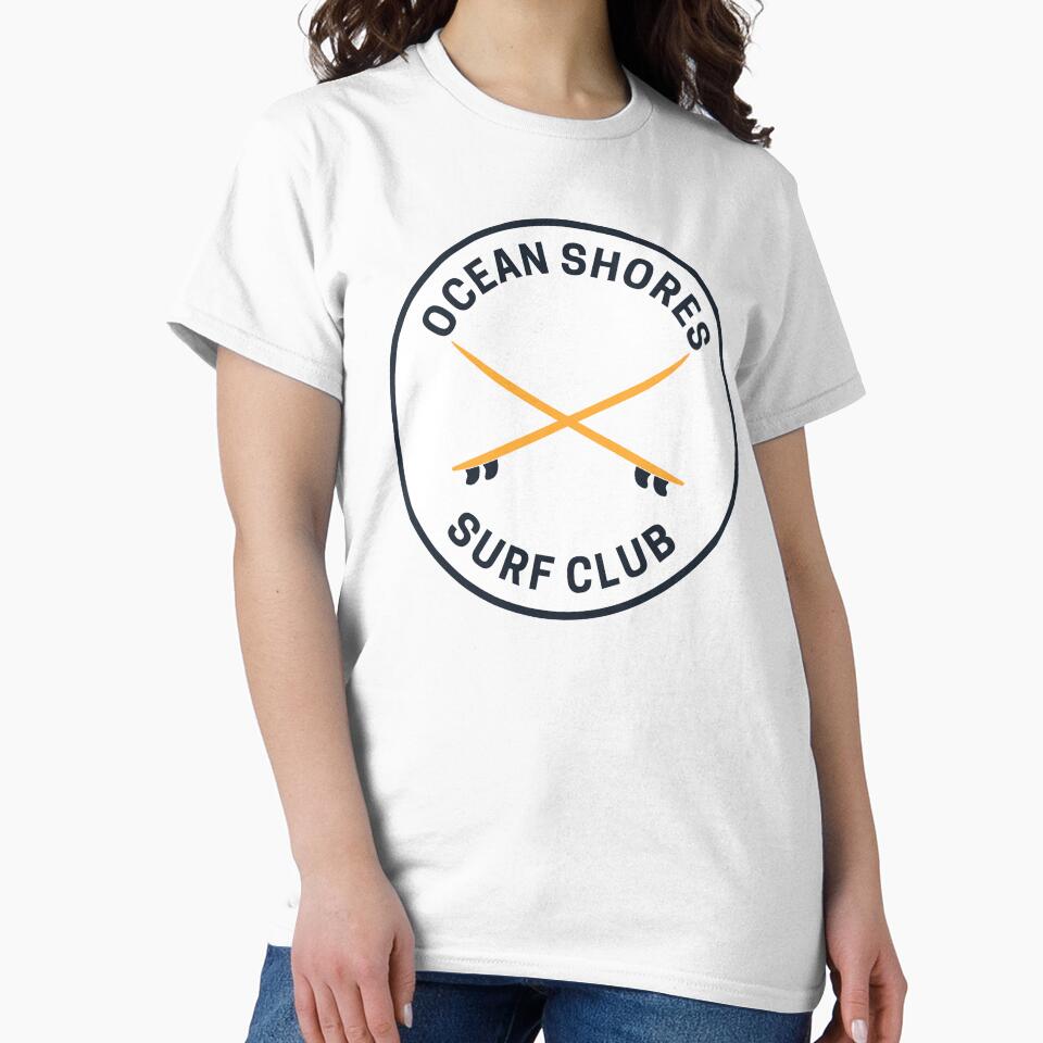 Vintage Ocean Shores Washington Surf Club by fearcity