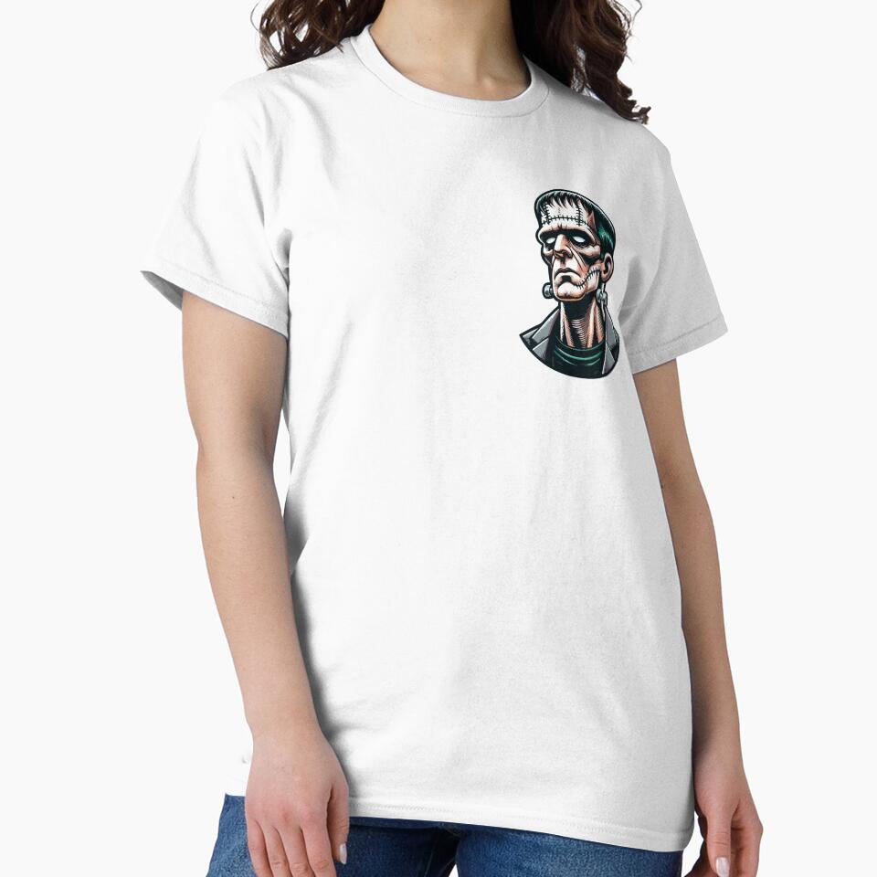 Frankenstein's Face: A Classic Horror Icon by -DEEWOLF-