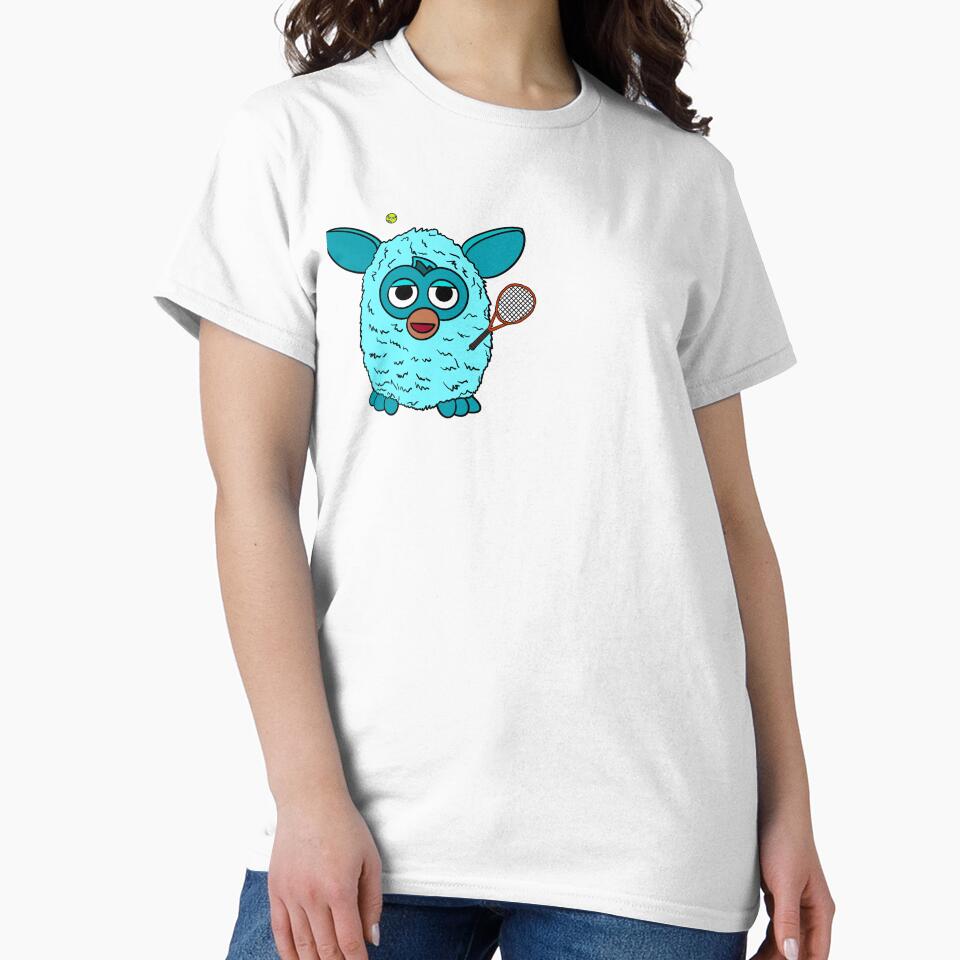 Light Blue Tennis Player Furby by Animals-by-JB