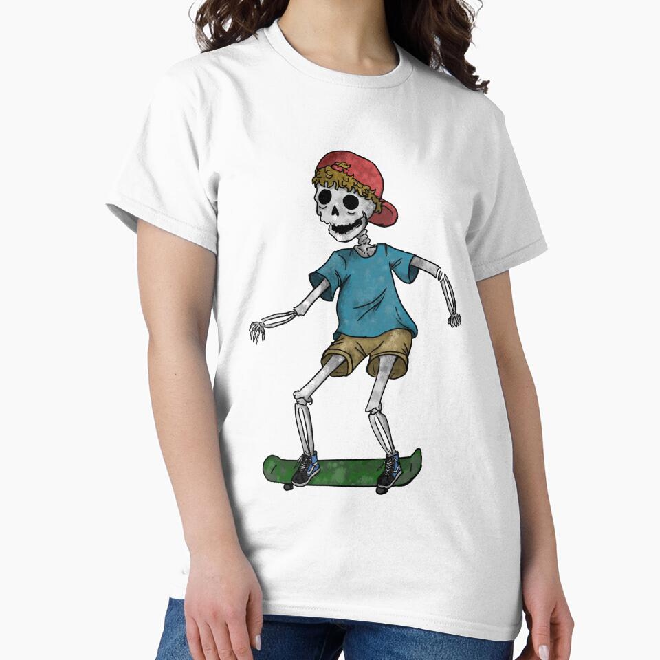 Skeleton Skater by fallobye