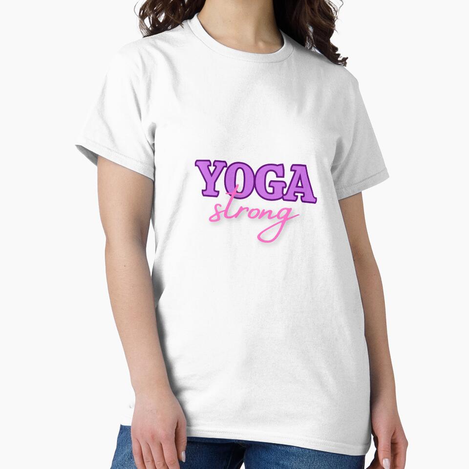 Yoga Strong - A Meditation and Mindfulness Design by Mindful-Designs
