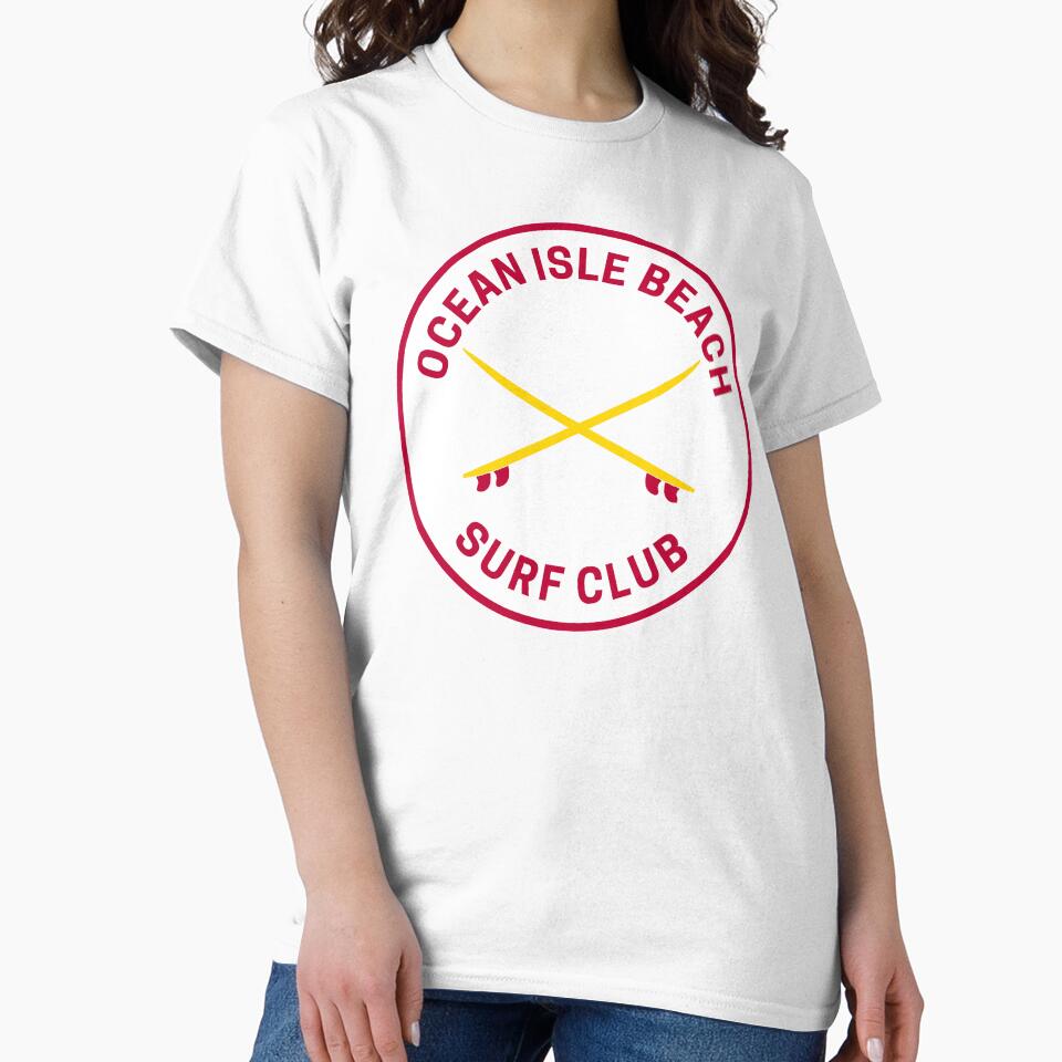 Vintage Ocean Isle Beach North Carolina Surf Club by fearcity