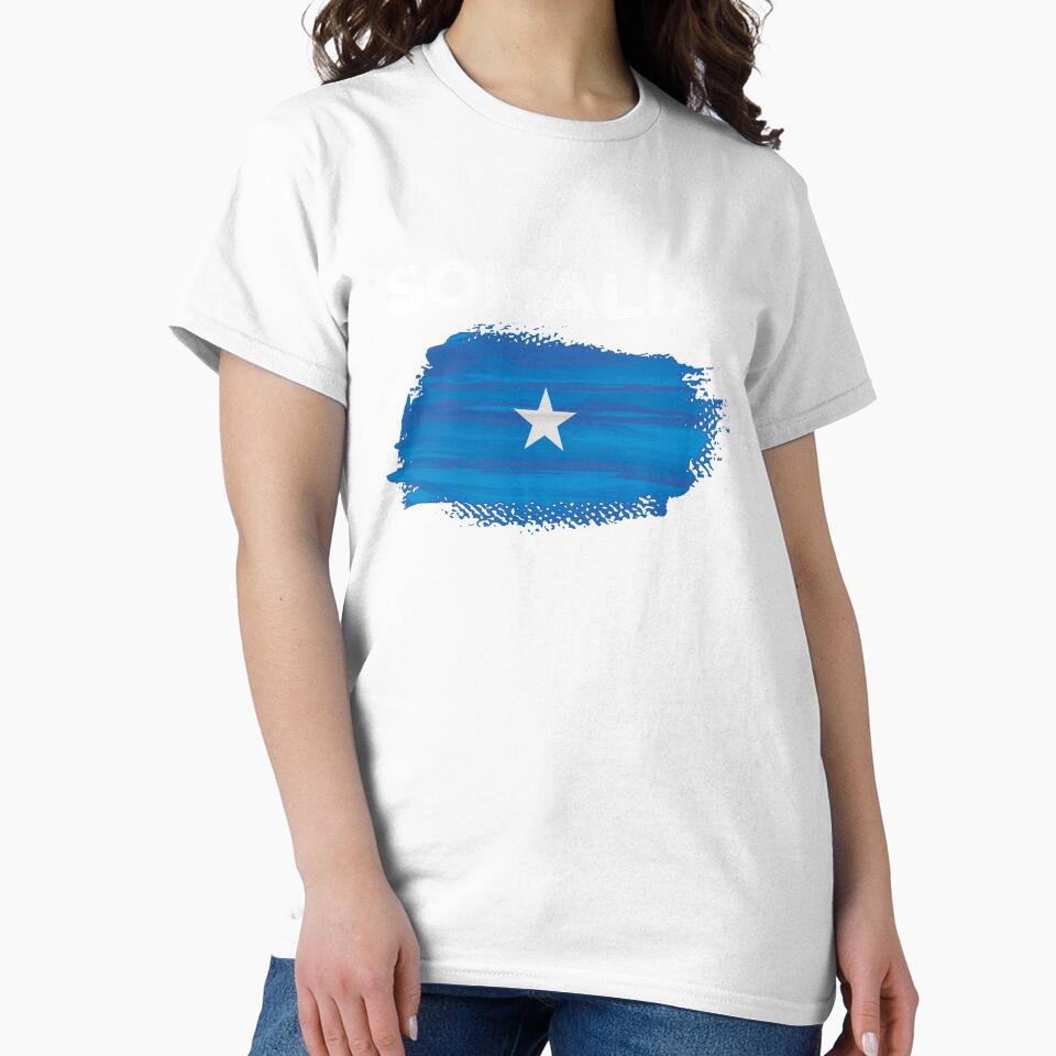 Somalia Flag Shirt, Somali Islands, Somali Roots, Gift For Somali, Proud Somali Pride, Eastern Africa Flag Country Shirt, Unisex by CatchUriDesigns