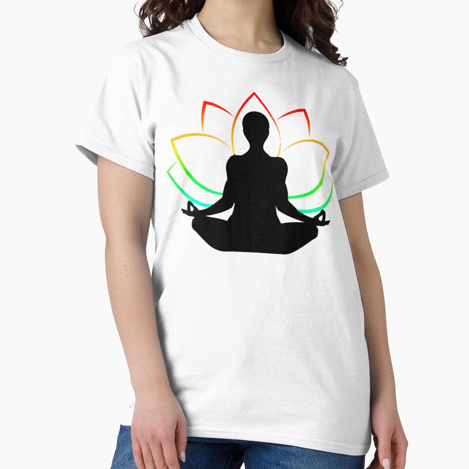Lotus Pose Meditation Design by Jaini's