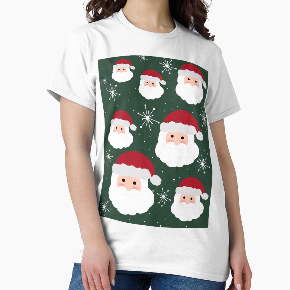 Santa & Snowflakes by ZoeN-P