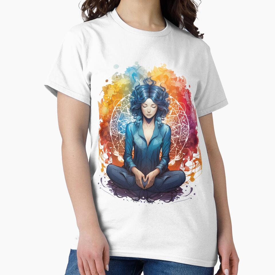 Meditation Girl by Griffin Door