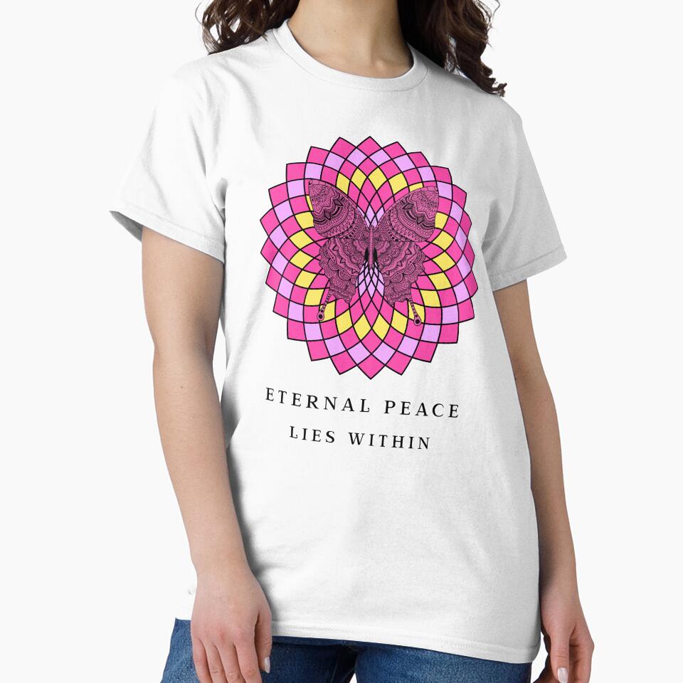 Eternal Peace Lies Within by TeeFusionCraft