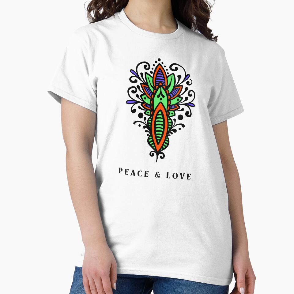 Peace & Love by TeeFusionCraft