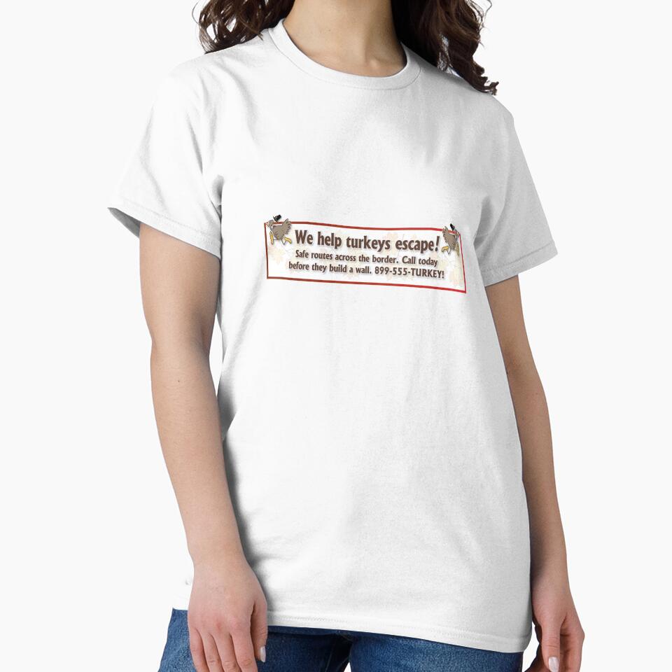 Sticker: We help turkeys escape! by OffCide